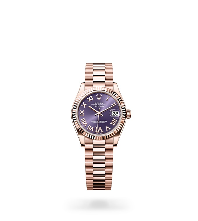 Rolex day date purple hotsell